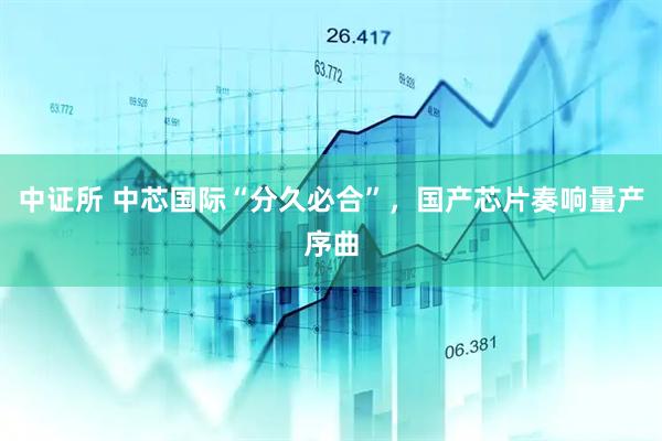 中证所 中芯国际“分久必合”，国产芯片奏响量产序曲