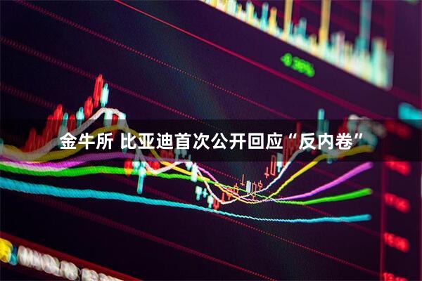 金牛所 比亚迪首次公开回应“反内卷”